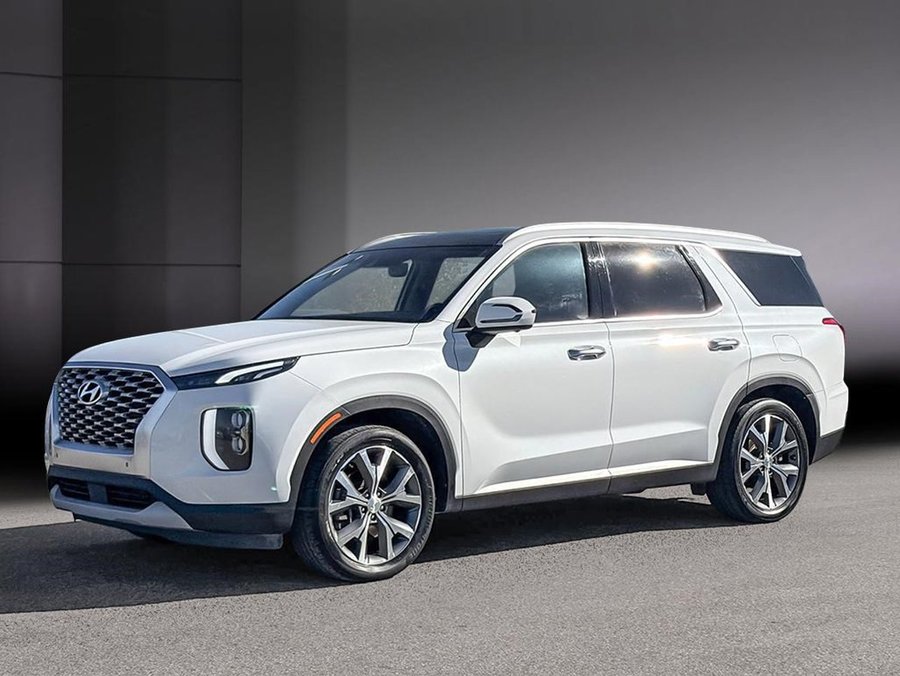 2021 Hyundai Palisade Luxury | mags | bluetooth White