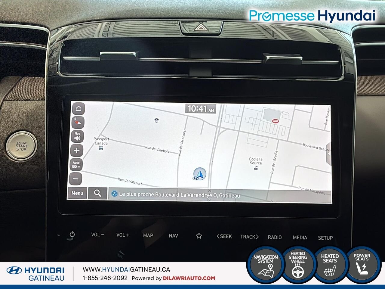 Hyundai Tucson hybride Luxe TI 2023 Bleu Ottawa & Gatineau - photo #19