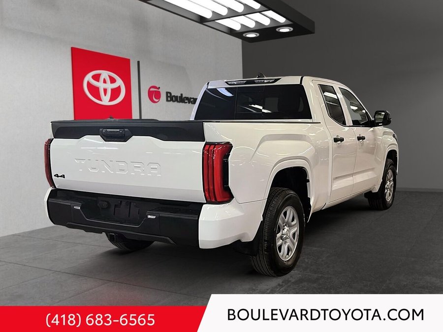 2023 Toyota Tundra SR DOUBLE CAB, 4x4 White