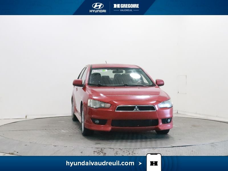 2010 Mitsubishi Lancer 2010 Red