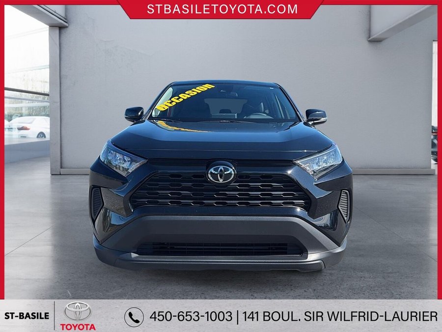 2024 TOYOTA RAV4 LE AWD Midnight Black Metallic