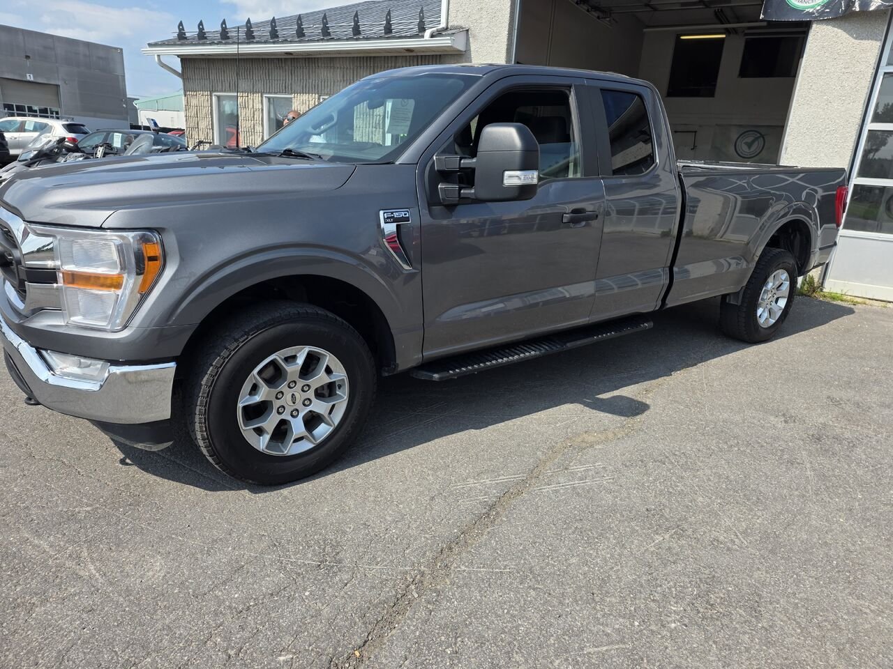 2022 Ford F-150 Black  - photo #1