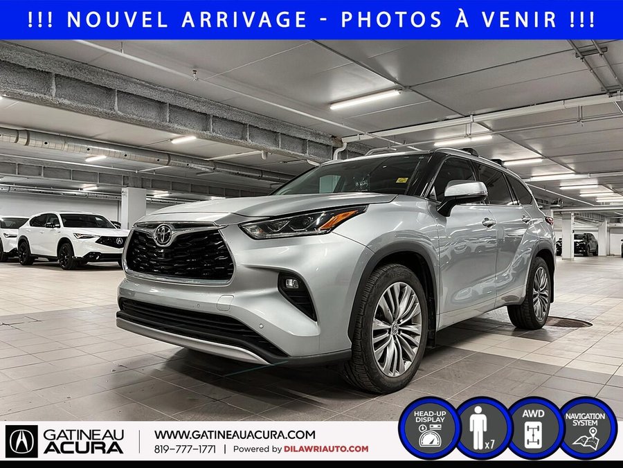 2021 Toyota Highlander Platinum AWD Silver