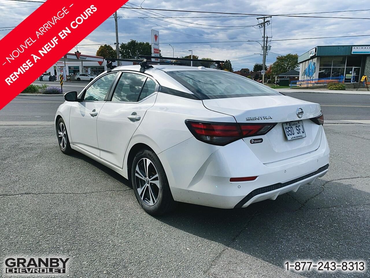 2020 Nissan Sentra SV CVT | 27-0244A White Granby - photo #6