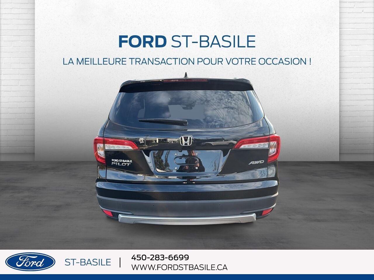 2022 HONDA PILOT Black Saint-Basile-le-Grand - photo #6