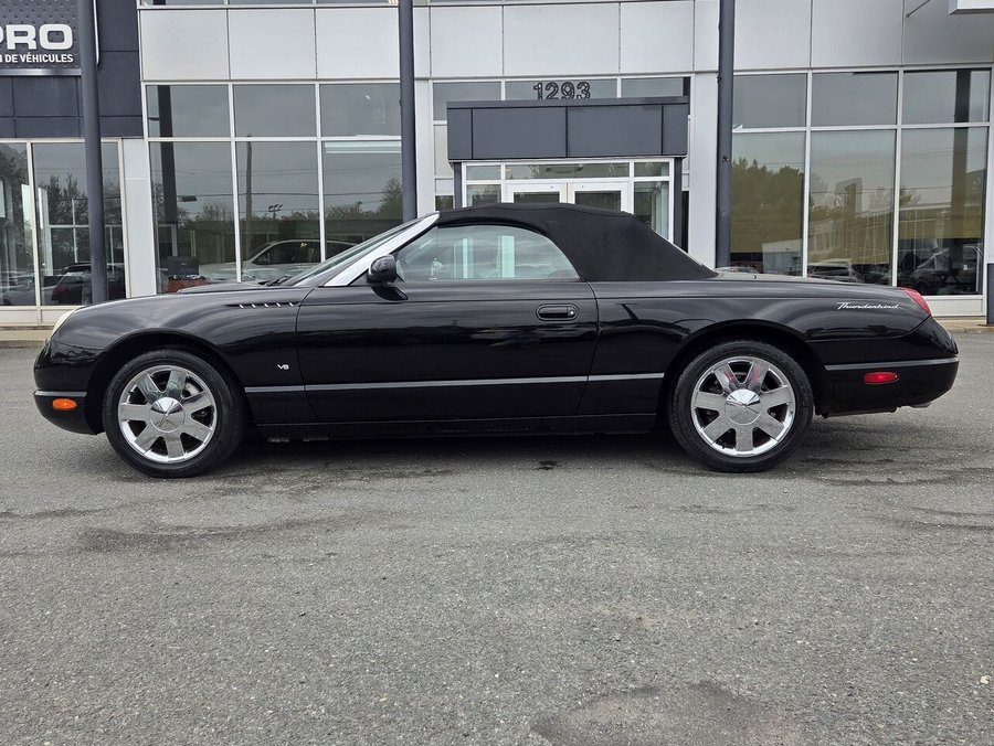 Ford Thunderbird V8 CONVERTIBLE + V8 + CONDITION SHOWROOM 2003 Noir