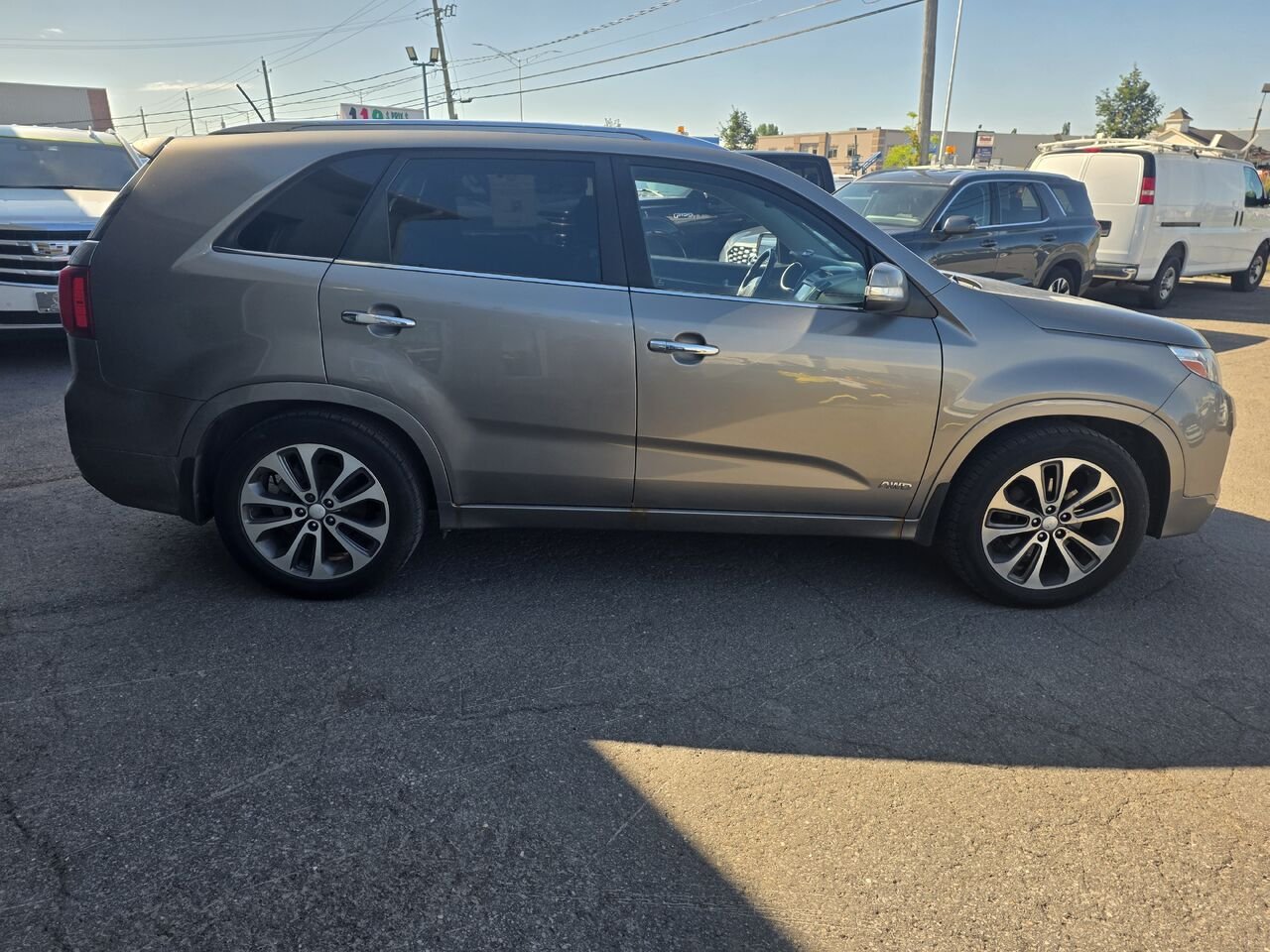 2014 Kia Sorento Silver  - photo #6