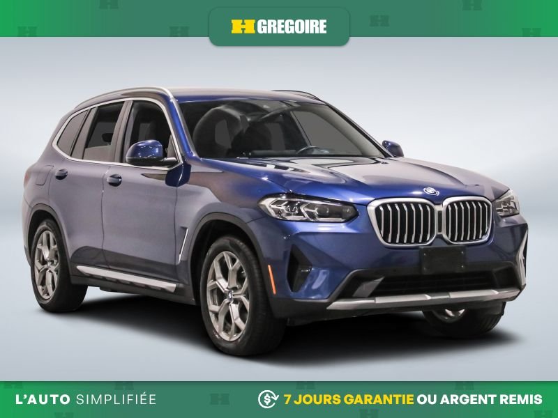 BMW X3 2023 Bleu Blainville - photo #0