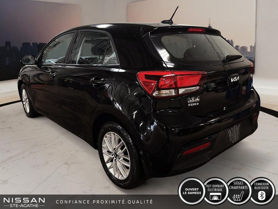 2023 Kia Rio 5 portes 2023 Black