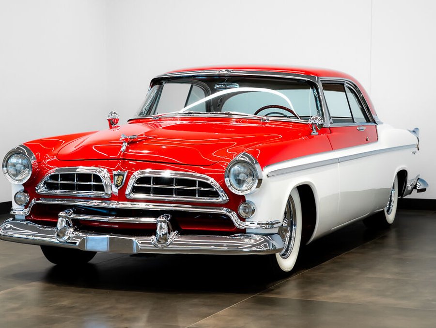 Chrysler New Yorker 1955 1955 Rouge