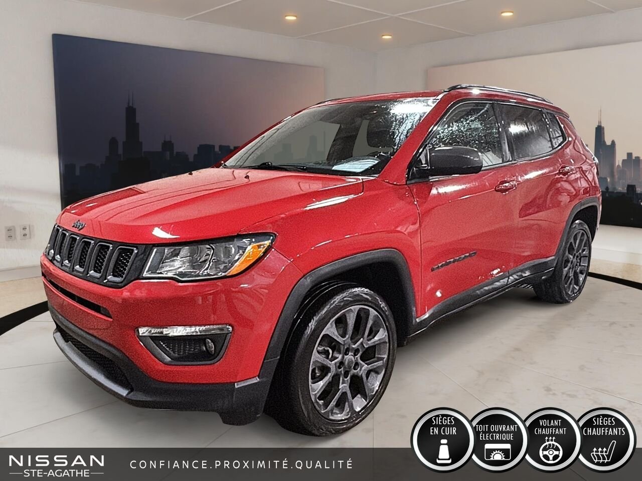 Jeep Compass 2021 Rouge Ste-Agathe des Monts - photo #0