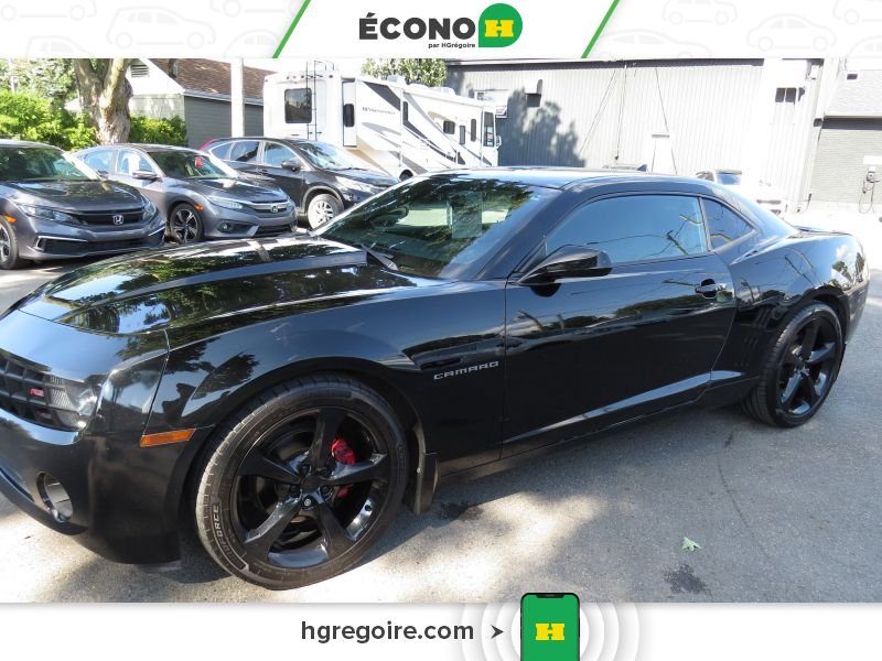 2013 Chevrolet Camaro Black Laval - photo #2
