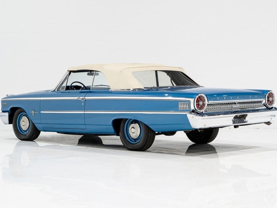 Ford Galaxie 500 1963 1963 Bleu