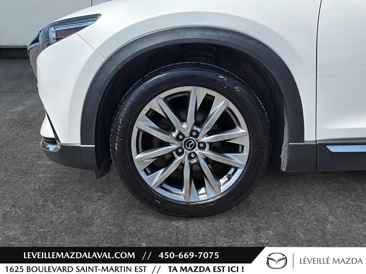 2018 Mazda CX-9 GT TI White Laval - photo #8