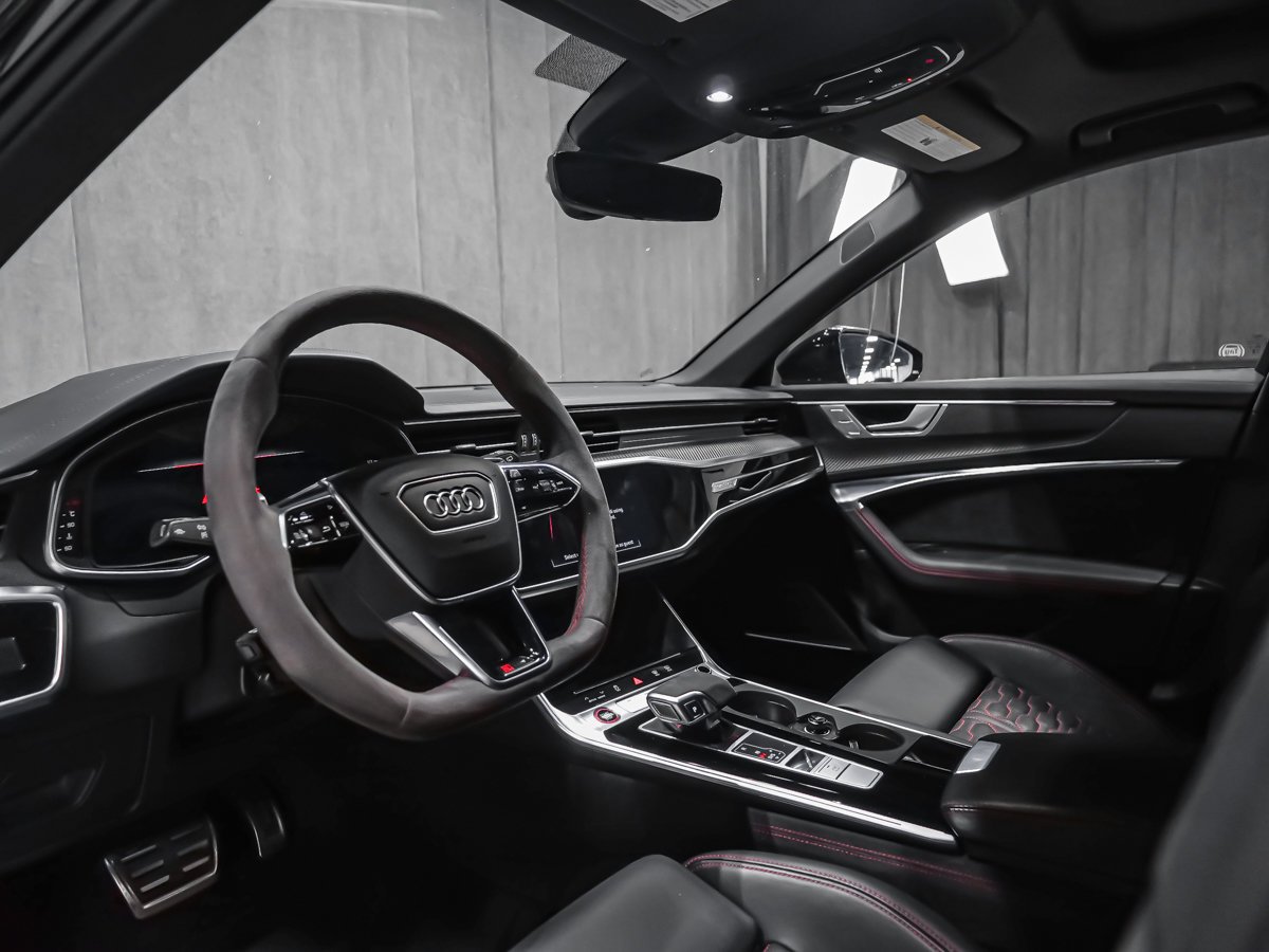2023 Audi RS 6 Avant Black Montreal - photo #12