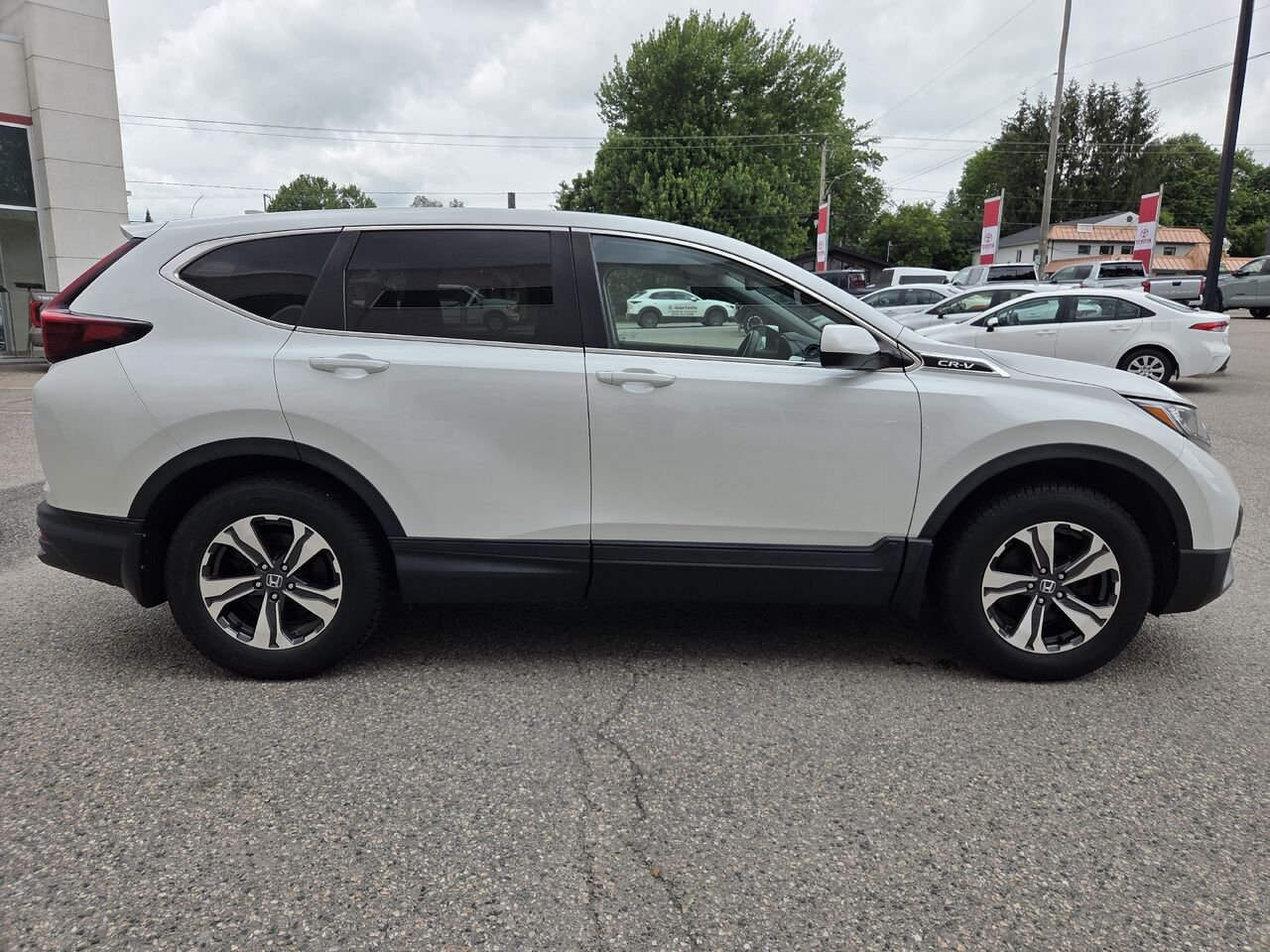 2021 Honda CR-V White Mont-Laurier - photo #3