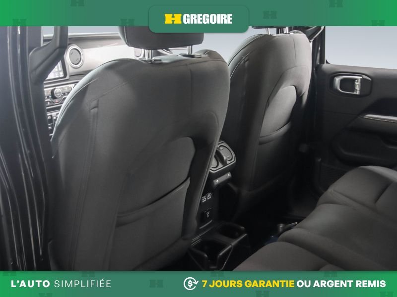 Jeep Wrangler 729636 | Unlimited Sahara 4WD AUTO A/C MAGS NAV CAM RECUL B 2022 Gris Laval - photo #22