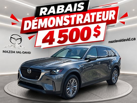 Mazda CX-90 hybride léger CX-90 GS-L hybride léger 2026 Gris mécanique métallisé