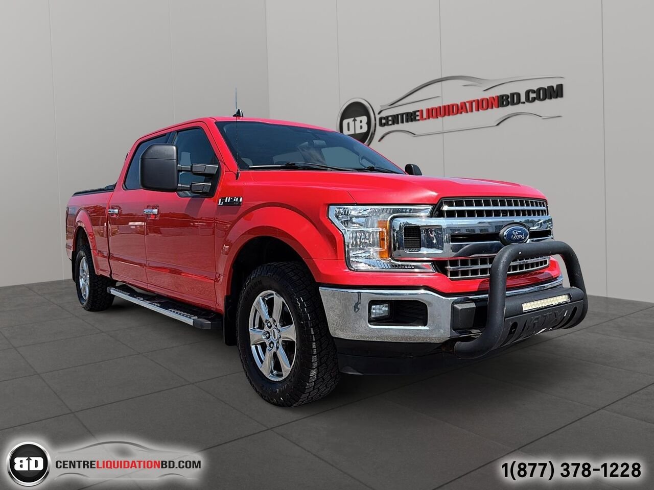 Ford F-150 XLT cabine SuperCrew 4RM caisse de 6,5 pi | BD0344 2019 Rouge Granby - photo #2