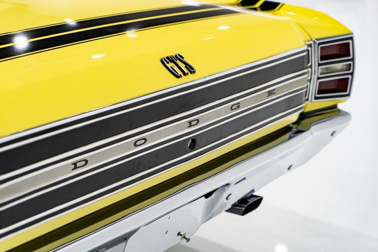 Dodge Dart *PRIX EN USD* GTS Conv Matching #s 340 cu in With Original Built Sheet 1968 Jaune Montréal - photo #58