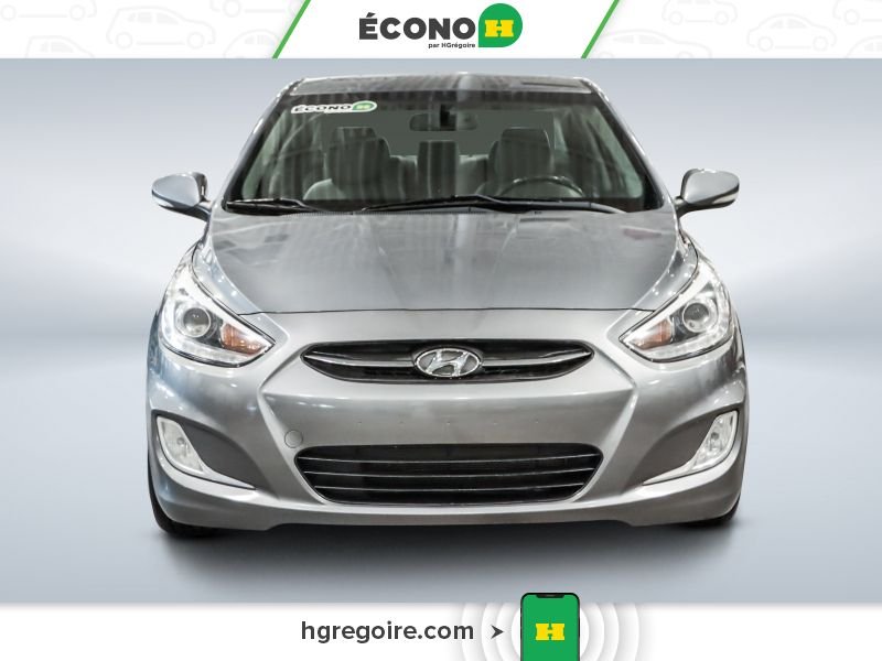 Hyundai Accent 821067 | GLS AUTOMATIQUE A/C TOIT OUVRANT 2017 Gris Laval - photo #1