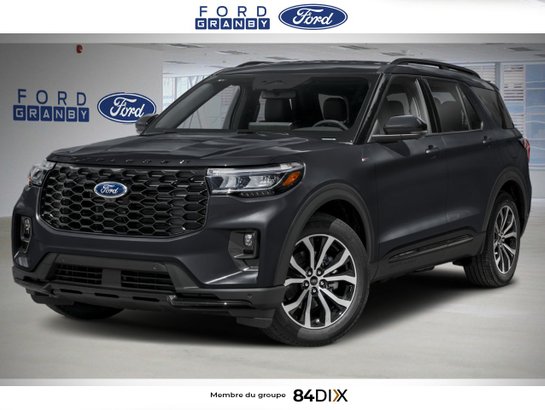 2027 Ford Explorer ST-Line 4RM Agate Black Metallic