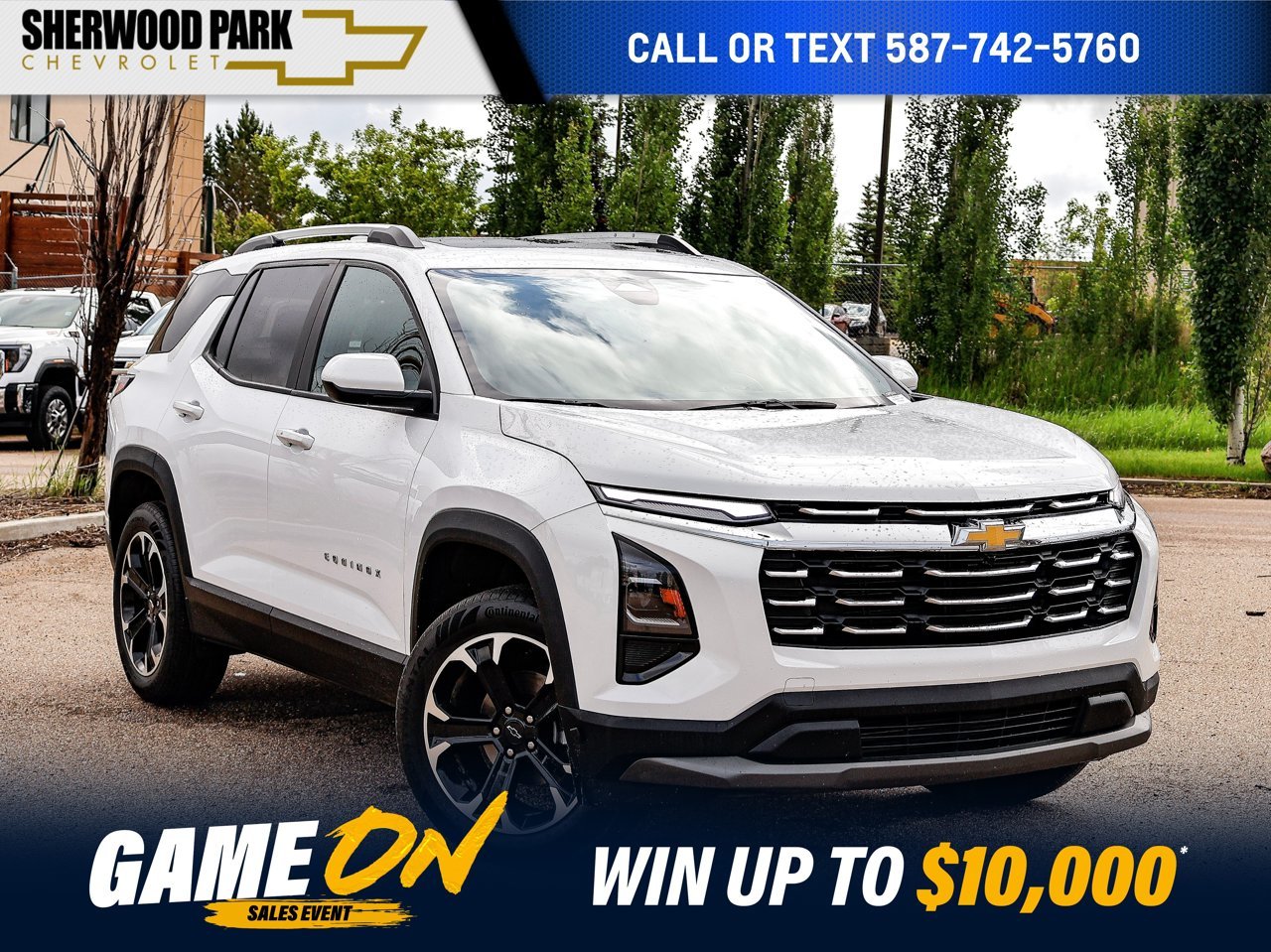 2026 Chevrolet Equinox AWD 4dr LT w/2LT White Sherwood Park - photo #0