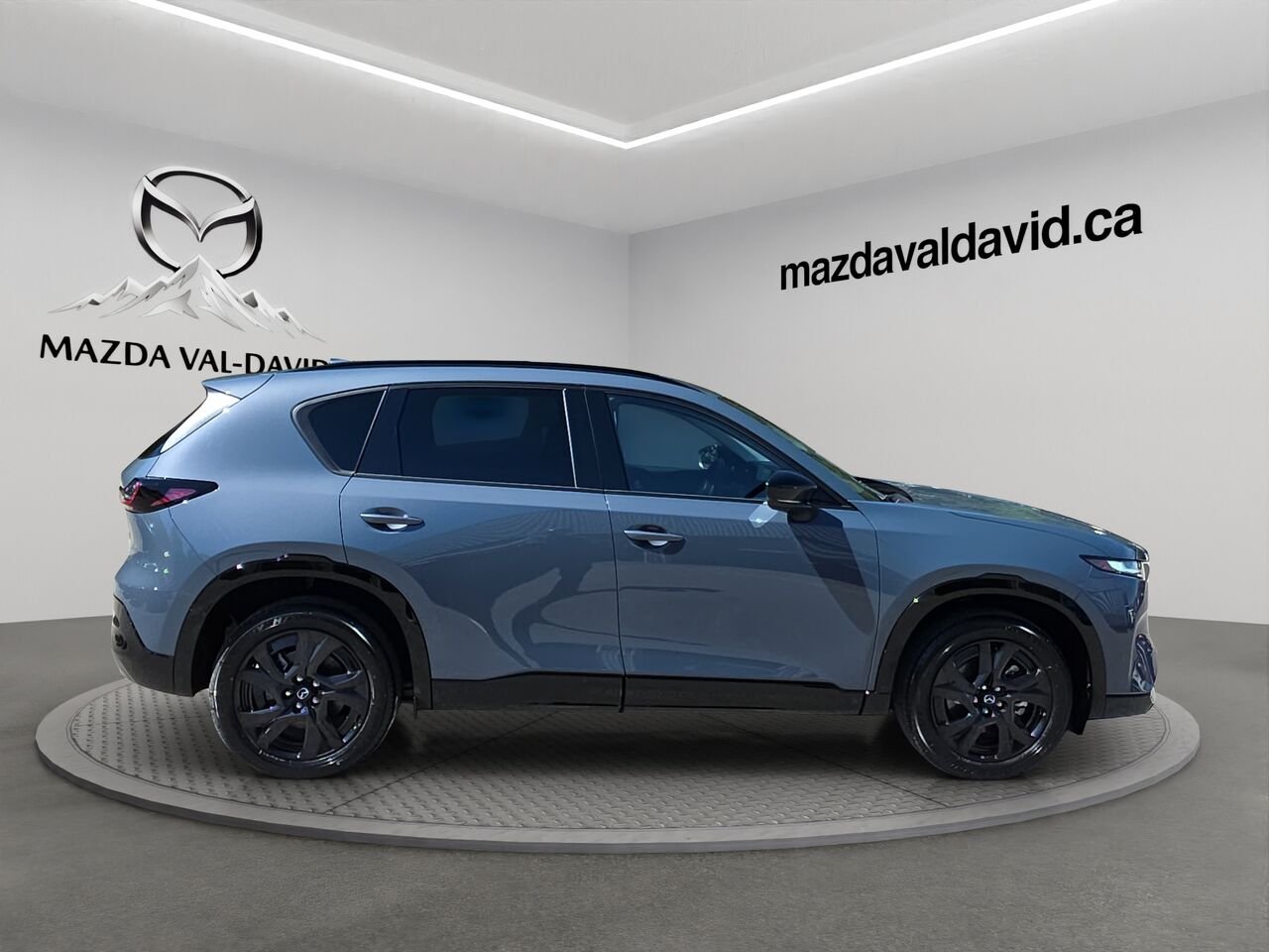 2026 Mazda CX-5 GT TI, ÉCRAN TACTILE 12.9 POUCES, SIÈGES CHAUFFANTS Polymetal Grey Metallic Val-David - photo #7