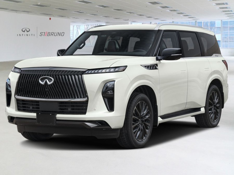 2027 INFINITI QX80 2027 Radiant White TriCoat Pearl