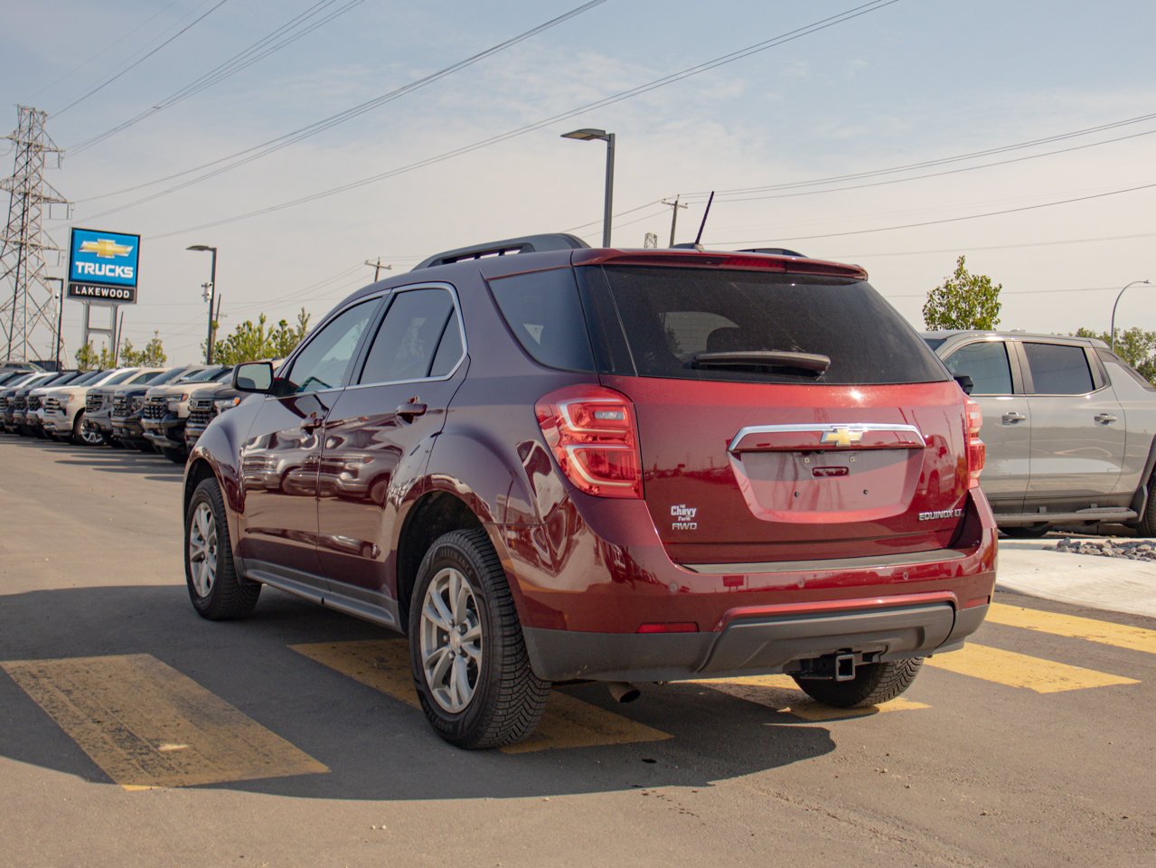 2016 Chevrolet Equinox AWD 4dr LT Red Sherwood Park - photo #6