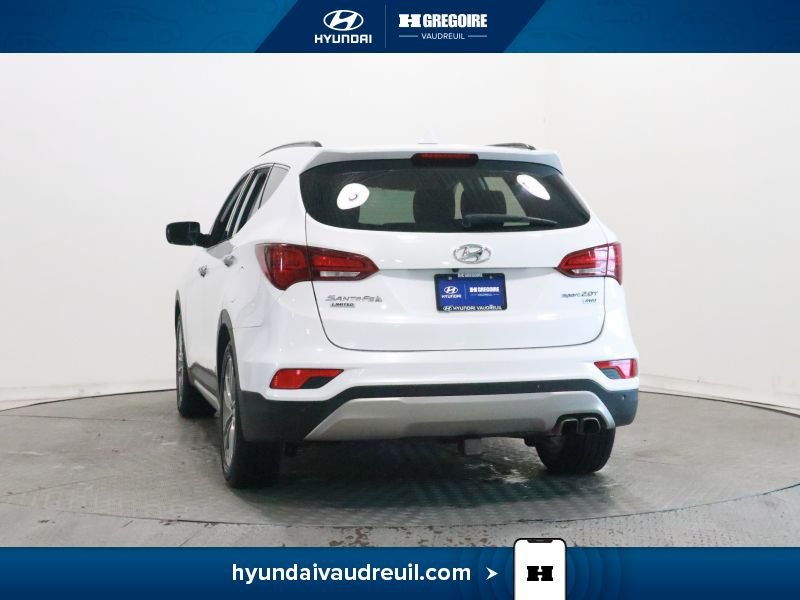 2017 Hyundai Santa Fe White Saint-Eustache - photo #7