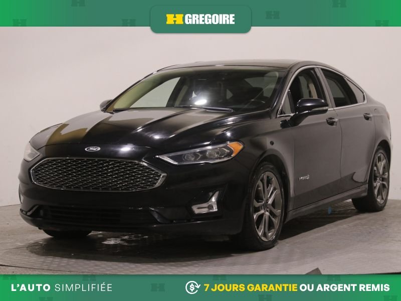2019 Ford Fusion Black Saint-Eustache - photo #2