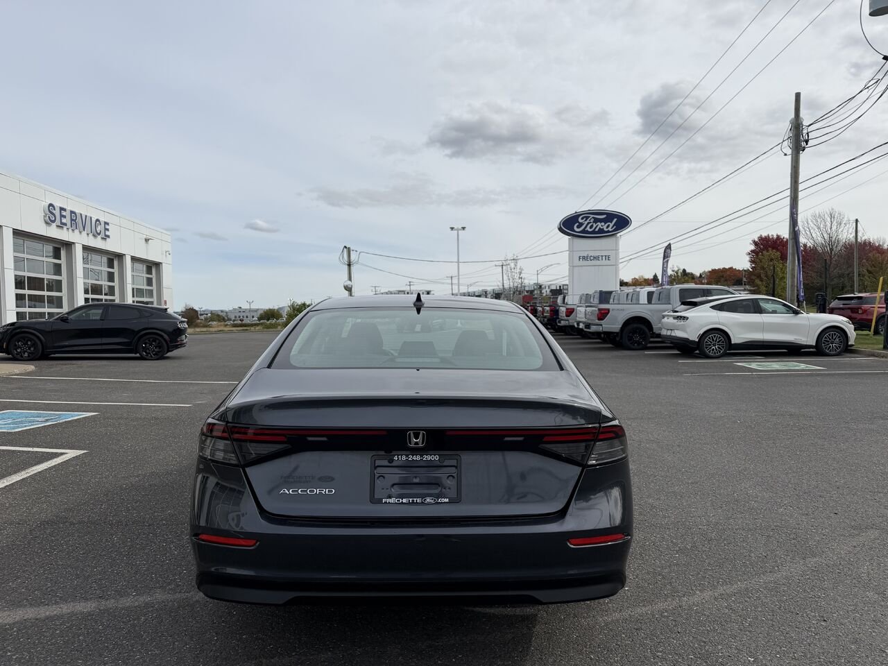 HONDA ACCORD EX 2023 Gris Montmagny - photo #2