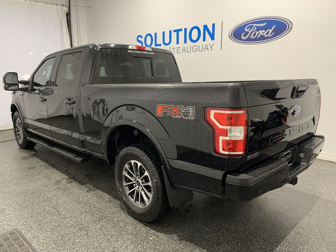 Ford F-150 SUPERCREW XLT XLT, SPORT, 302A, 5.0L 2018 Noir Châteauguay - photo #10