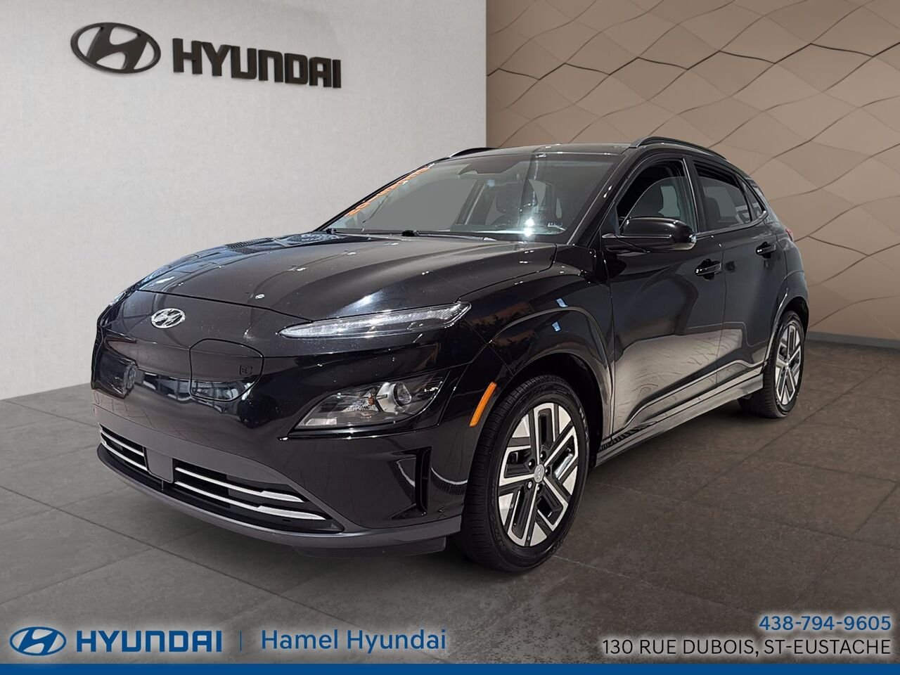 Hyundai Kona électrique 2023 Noir Saint-Eustache - photo #4
