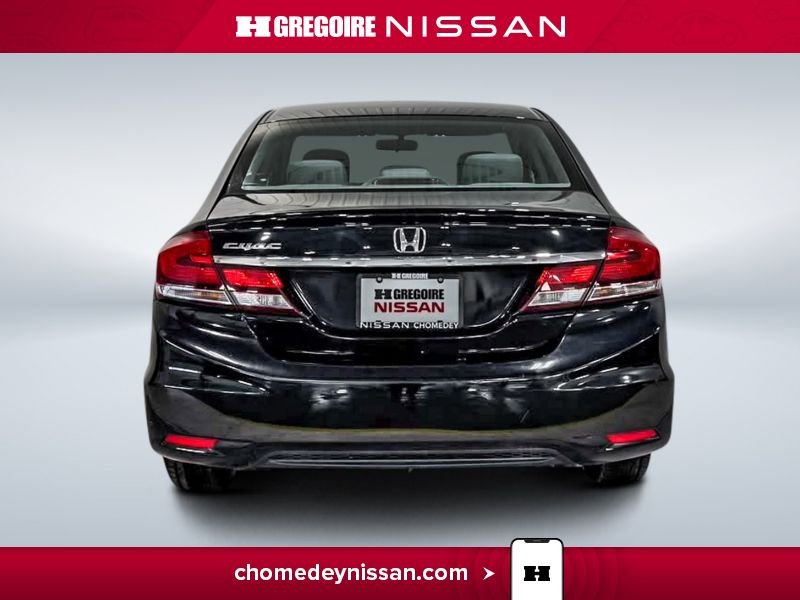 2014 Honda Civic Black Saint-Eustache - photo #7