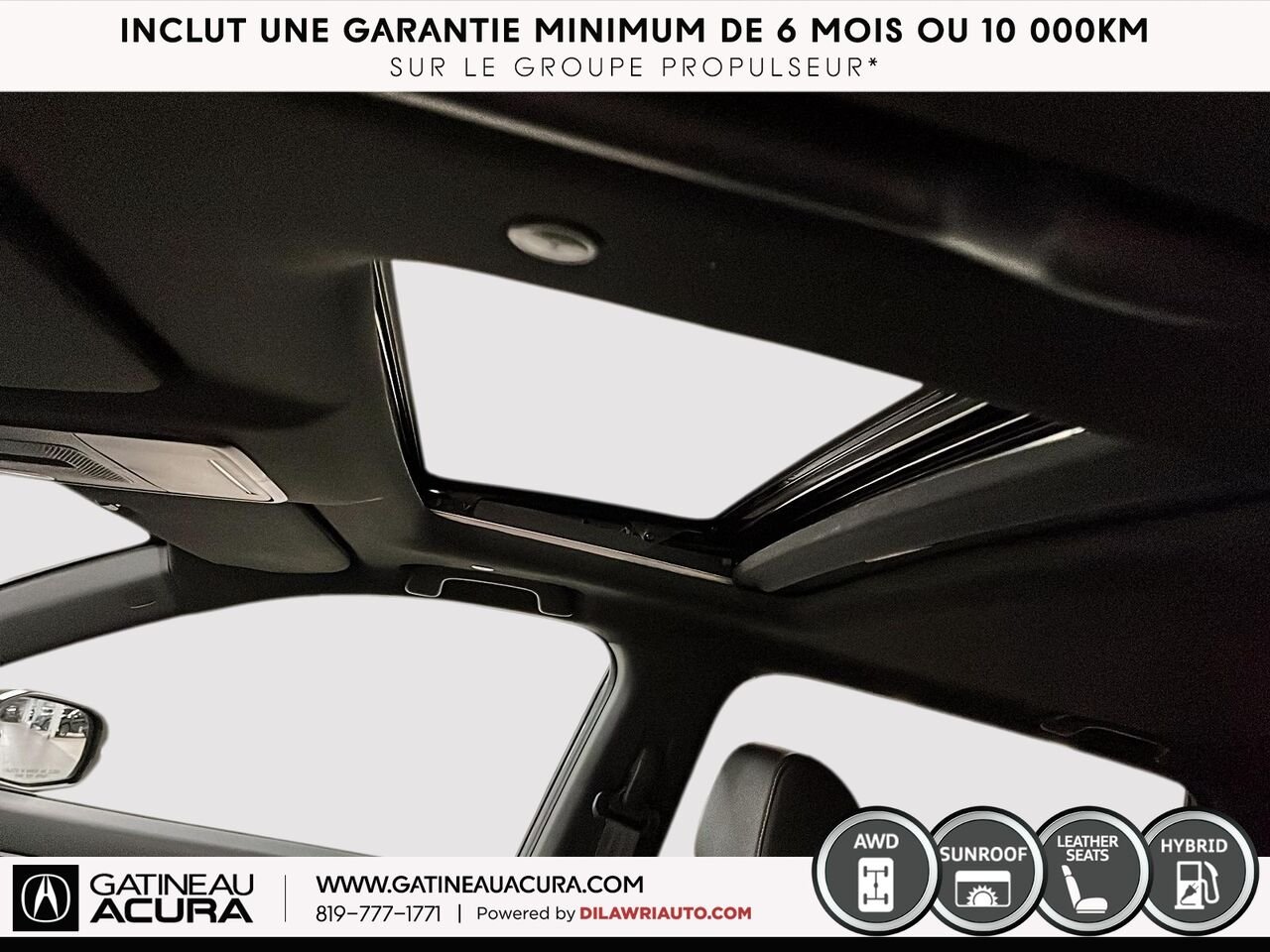Honda CR-V hybride EX-L Traction Intégrale 2024 Bleu Gatineau - photo #4