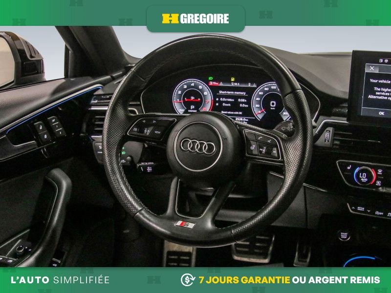 Audi A4 822607 | Progressiv AWD AUTO AC CUIR TOIT NAV CAM RECUL BLE 2022 Gris Laval - photo #20
