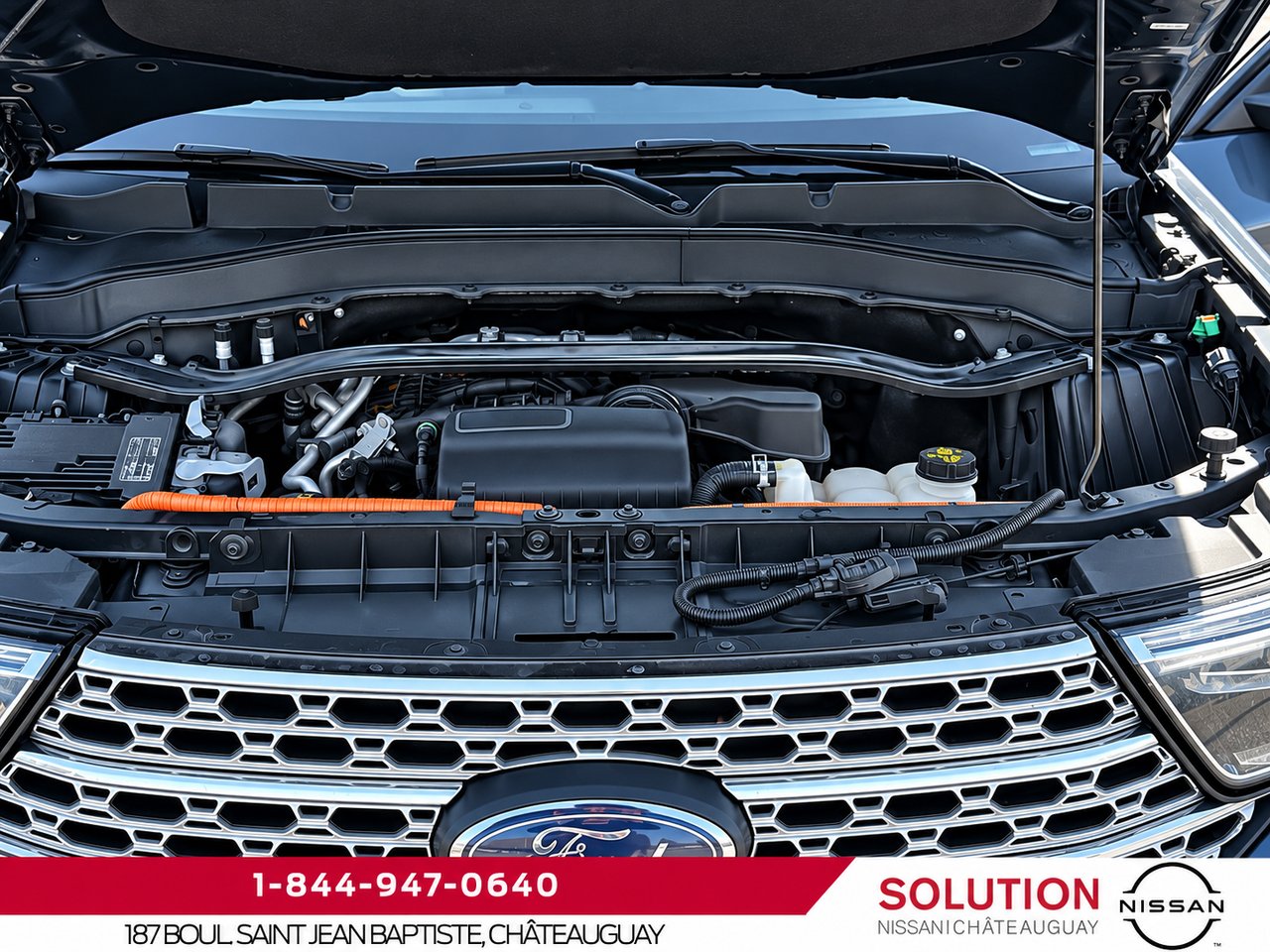 2021 Ford Explorer 4 roues motrices - Limited Blue Châteauguay - photo #10
