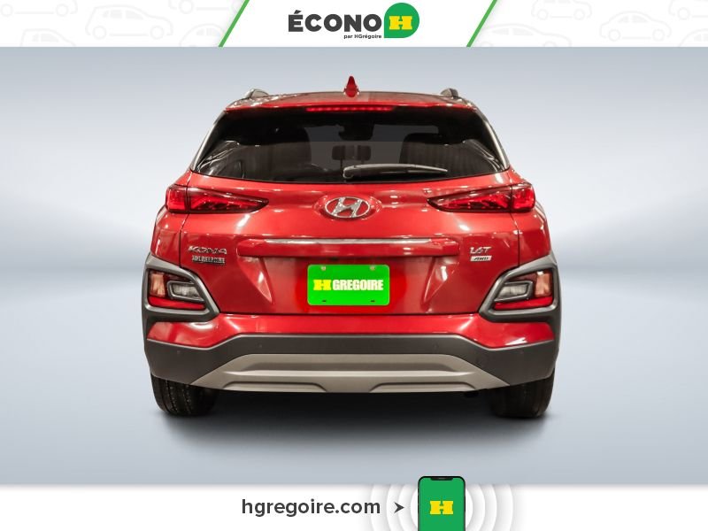 Hyundai Kona 822130 | Ultimate AWD CUIR TOIT BLUETOOTH CAMÉRA MAGS 2020 Rouge Laval - photo #6