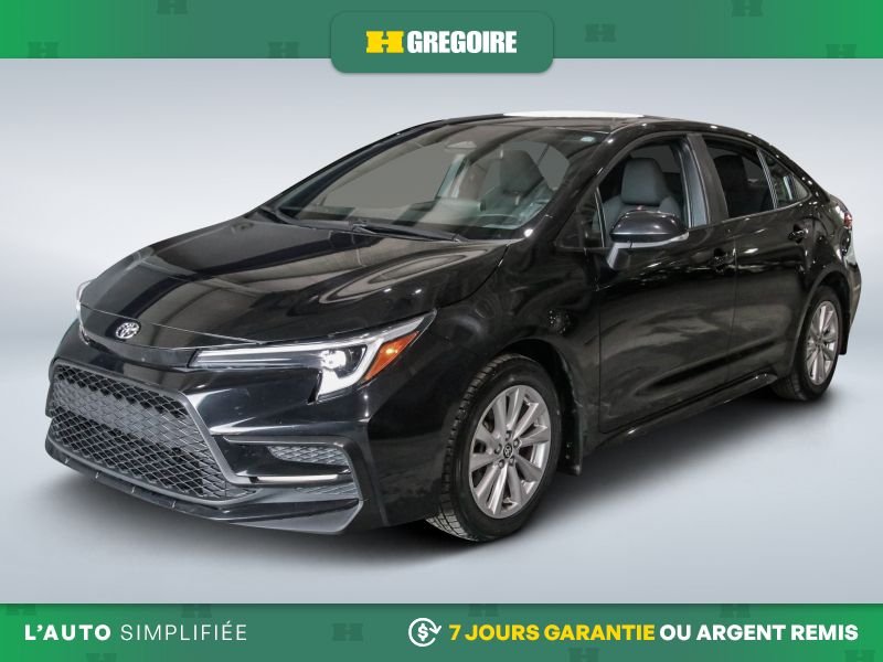 Toyota Corolla 2023 Noir Saint-Eustache - photo #2