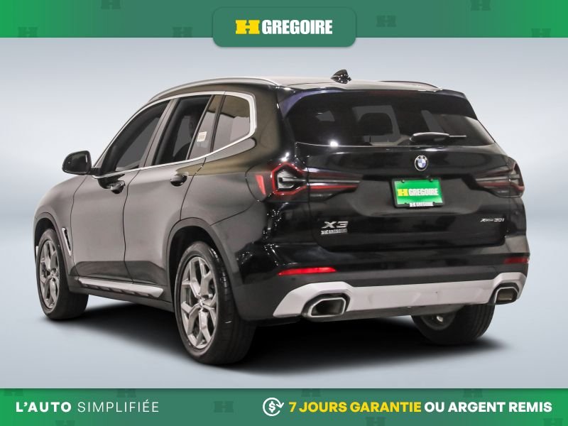 BMW X3 2022 Noir Laval - photo #5
