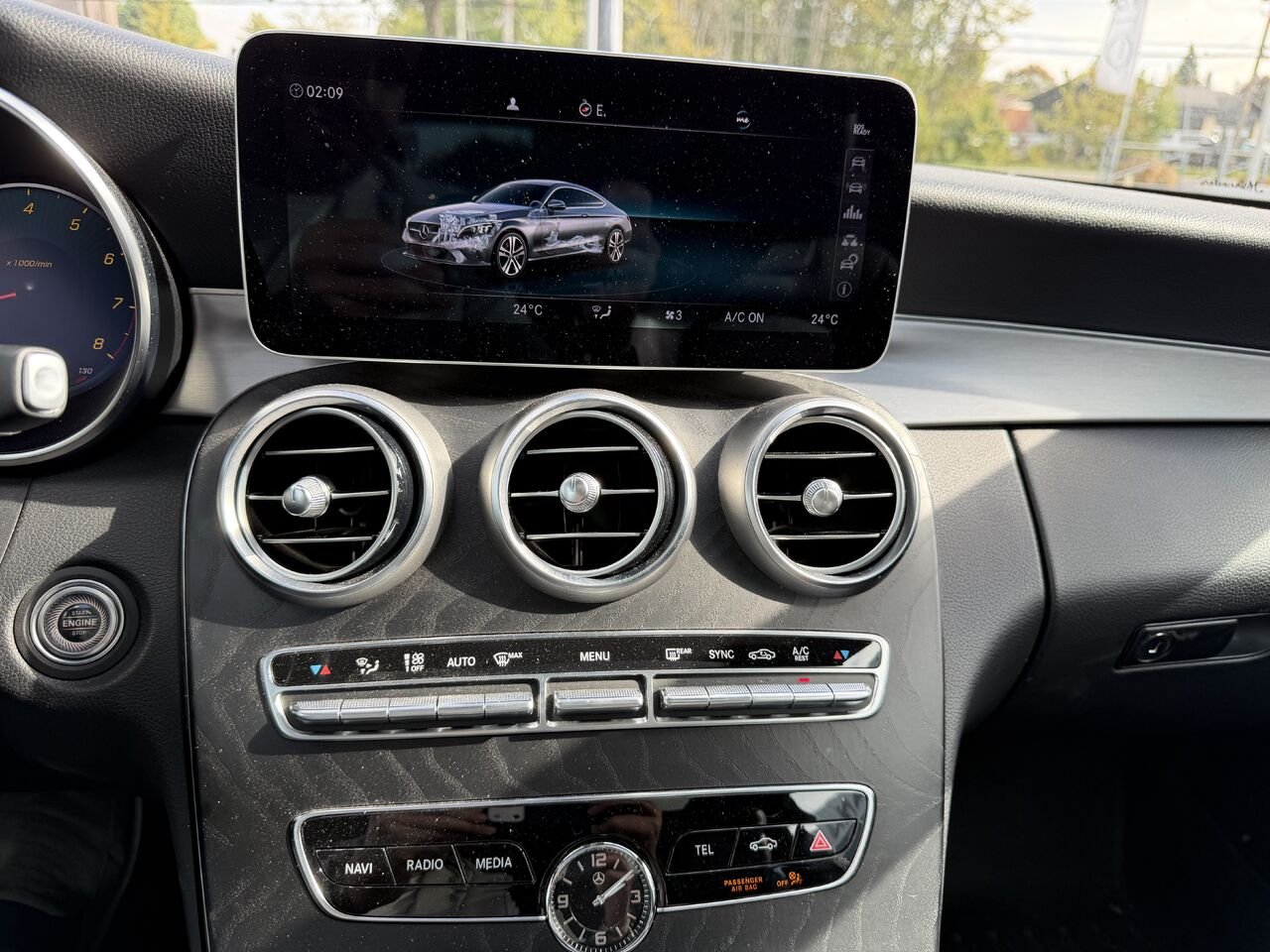 2020 Mercedes-Benz Classe-C C 300 coupé 4MATIC Black Châteauguay - photo #20