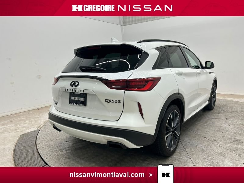 Infiniti QX50 VW3472 | Sport Touring AWD CAMERA BLUETOOTH 2023 Blanc Laval - photo #36