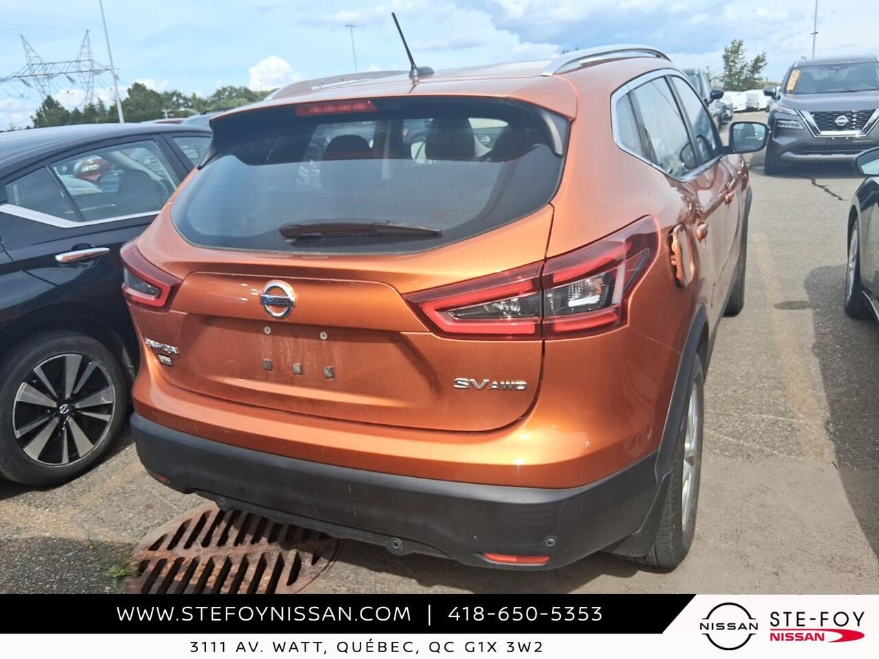 2020 Nissan QASHQAI SV AWD Orange Ste-Foy - photo #1