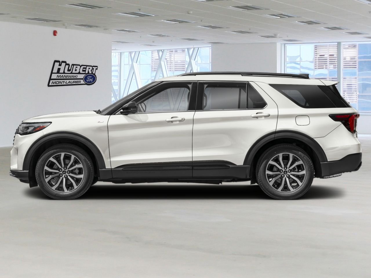 2026 Ford Explorer Star White Metallic Tri-Coat Mont-Laurier - photo #2