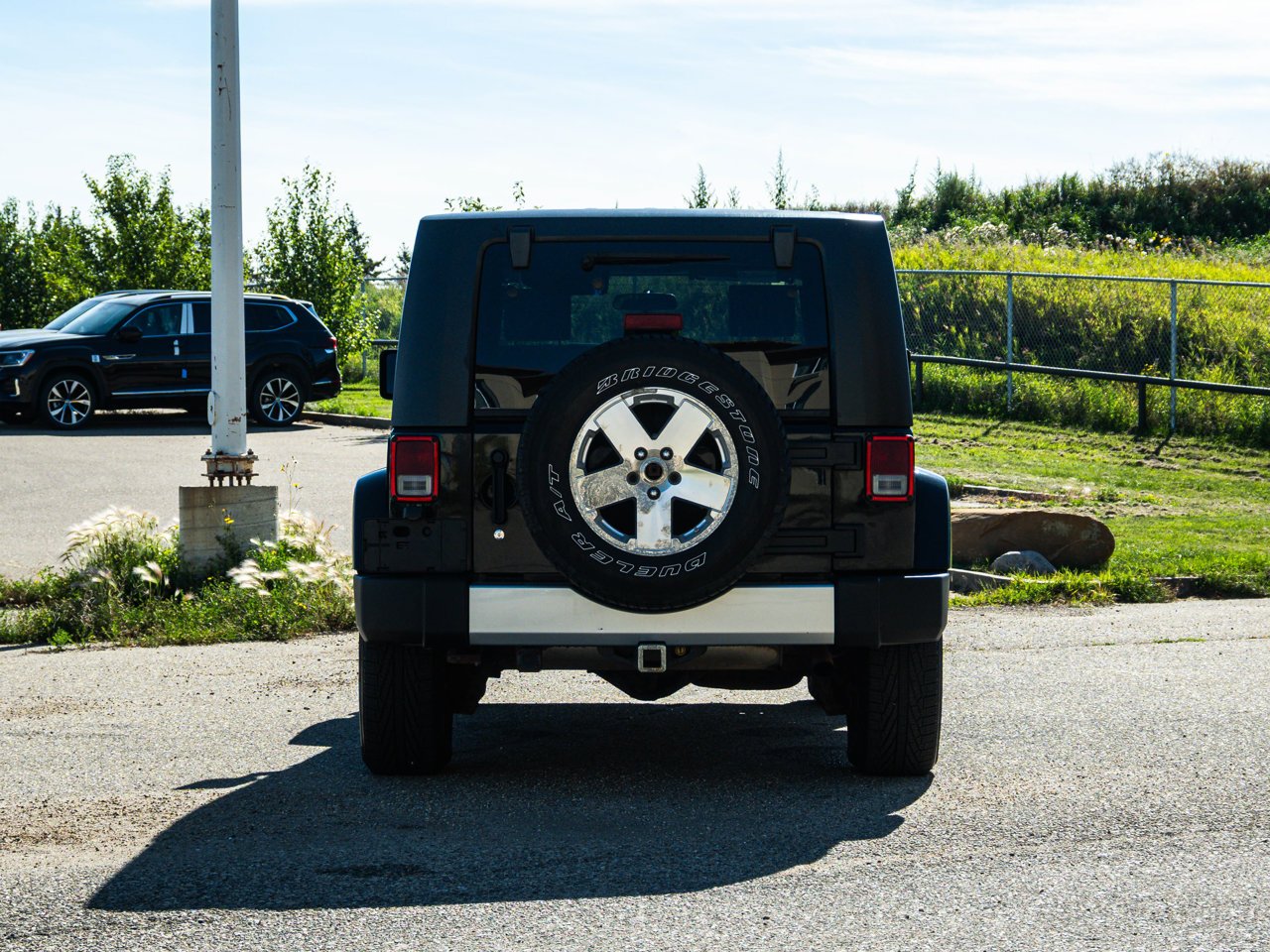 2009 Jeep Wrangler 4WD 2dr Sahara Black Sherwood Park - photo #12