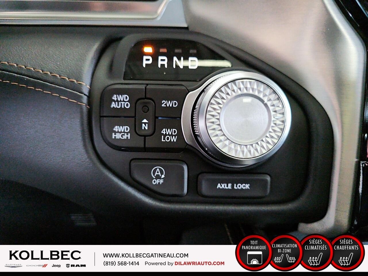 RAM 1500 26730 | Tungsten cabine d'équipe 4x4 caisse de 5 pi 7 po 2026 Triple couche nacrée ivoire Gatineau - photo #28