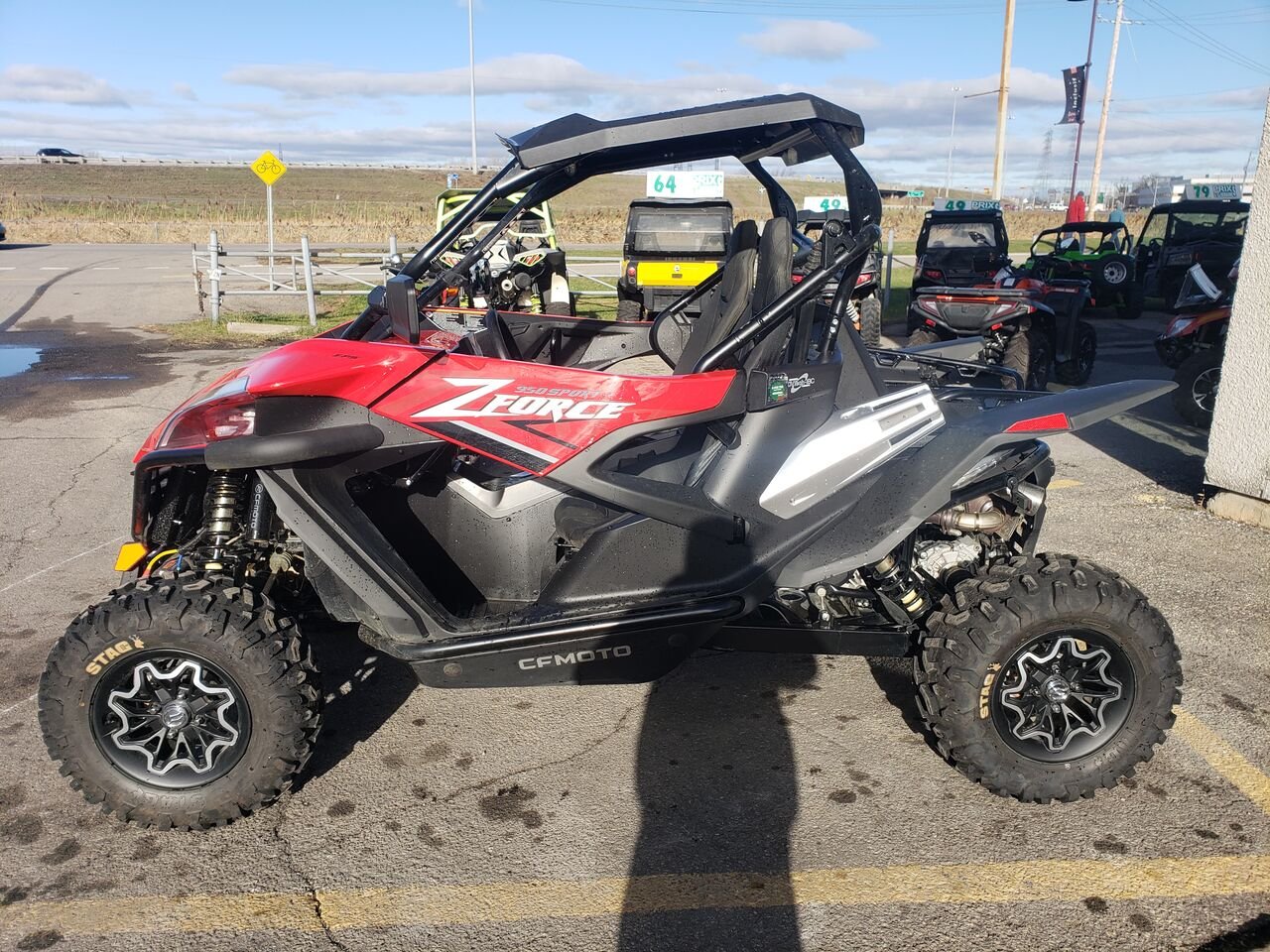 CF MOTO Z FORCE 950 2022 Rouge Longueuil, - photo #3