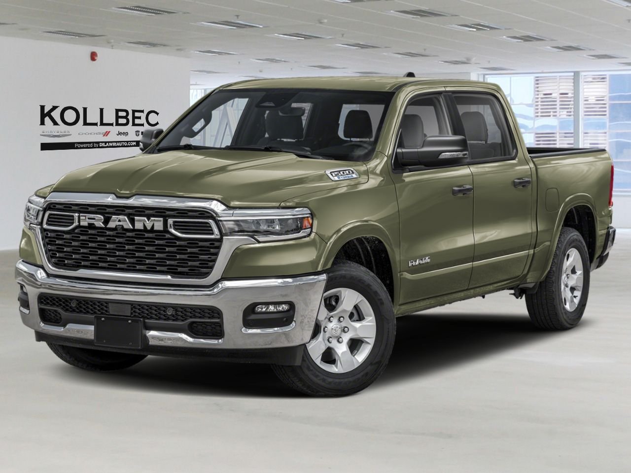 RAM 1500 Big Horn cabine d'équipe 4x4 caisse de 6 pi 4 po 2027 Vert char d'assaut Ottawa & Gatineau - photo #0